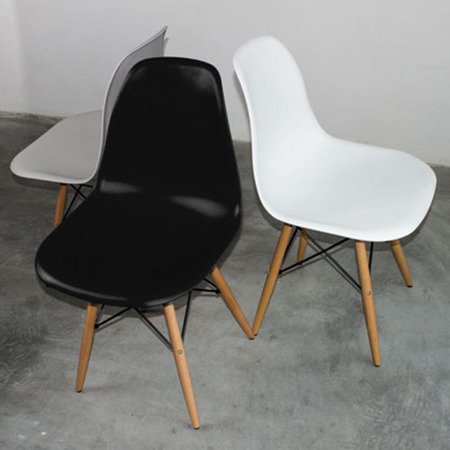 Krzesło buk na drewnianych nogach bukowych nowoczesne stylowe do kuchni żółte 212 TA/AB