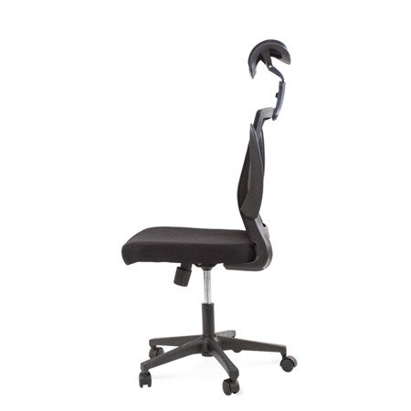 Krzesło obrotowe biurowe fotel na kółkach do pokoju L301-16 - czarne