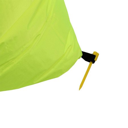 Lazy Bag Air dmuchana sofa materac powietrze leżak żółty DS-100