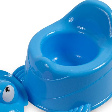 Nocnik tradycyjny plastikowy toaletka dla dzieci kibelek krzesełko niebieski UC07001