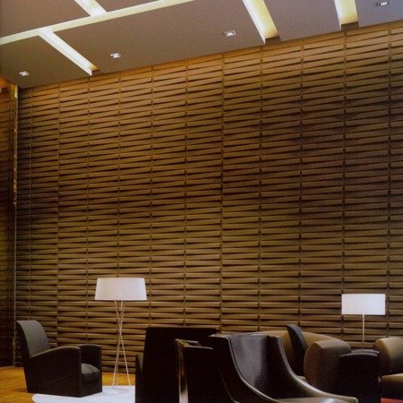 Panel ścienny dekoracjny na ścianę 3D z włókniny ozdobny biały CHOC