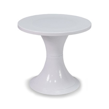 Plastikowy stolik dla dzieci do pokoju dziecięcego lub ogrodu biały UC824010-02