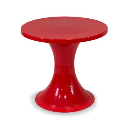 Plastikowy stolik dla dzieci do pokoju dziecięcego lub ogrodu czerwony UC824010-07