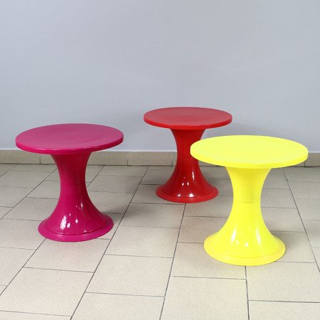 Plastikowy stolik dla dzieci do pokoju dziecięcego lub ogrodu turkusowy UC824010-03