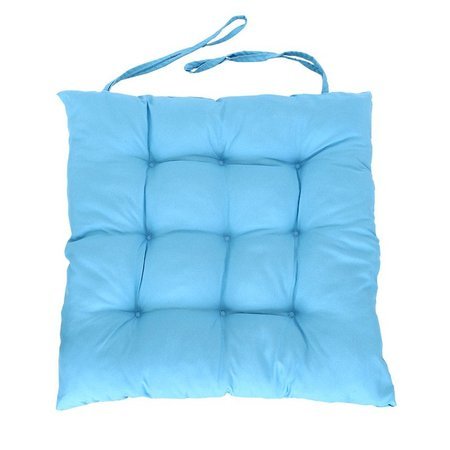 Poduszka na krzesło ogrodowe fotel miękka niebieska UC20225LB