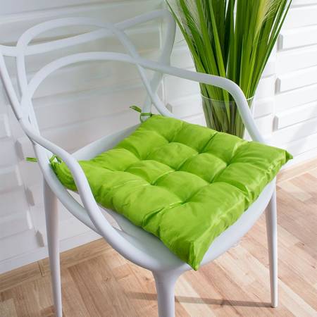 Poduszka na krzesło ogrodowe fotel miękka zielona UC20110GR