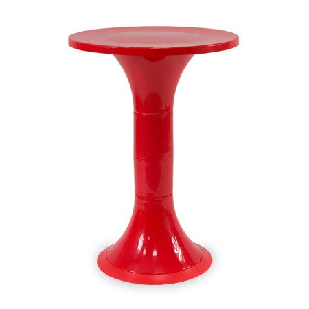 Stół stolik dziecięcy okrągły dla dziecka plastikowy czerwony UC824009-05