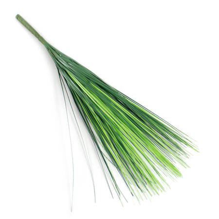 Sztuczna trawa dekoracyjna sceniczna roślina do salonu źdźbło pęk gałązka trawy jasno zielona DFS018-2