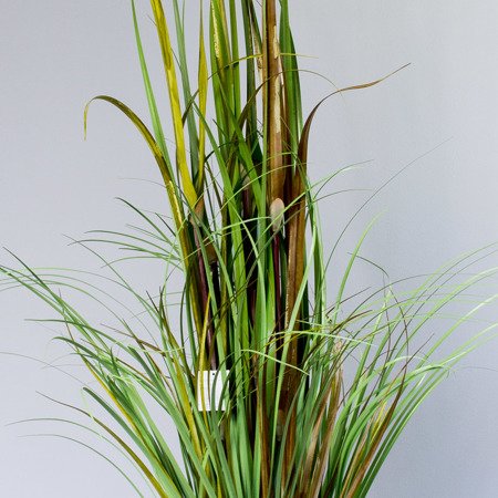 Sztuczna trawa roślina w doniczce do salon Curve 120 cm II TR-CUR-120-II