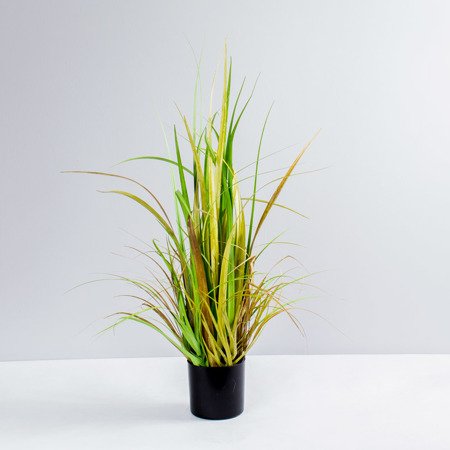 Sztuczna trawa roślina w doniczce do salonu Curve 80 cm II TR-CUR-080-II