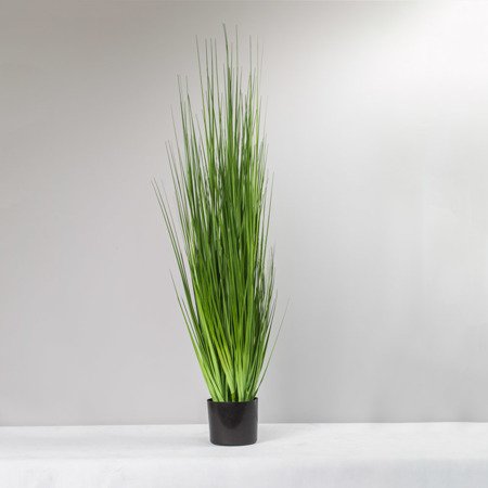 Sztuczna trawa roślina w doniczce do salonu Grass 120 cm II TR-GRS-120-II