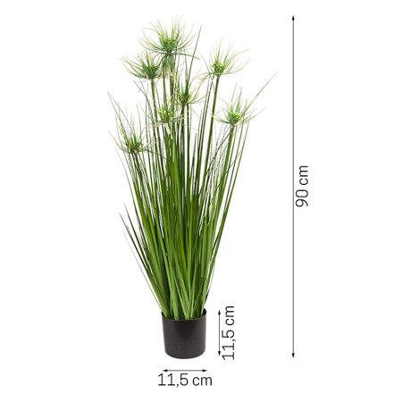 Sztuczna trawa roślina w doniczce do salonu biura wysoka 90 cm TR-SUN-090-I