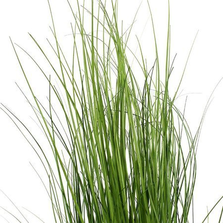 Sztuczna trawa roślina w doniczce ozdobna dekoracyjna do salonu kuchni zielona TR-CUR-069-I