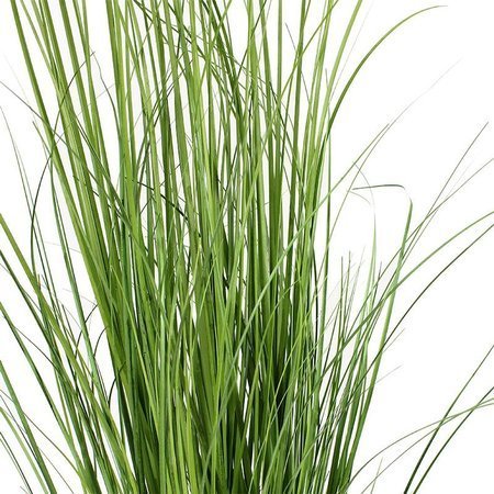 Sztuczna trawa roślina w doniczce ozdobna dekoracyjna do salonu kuchni zielona TR-CUR-091-I