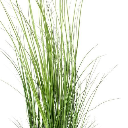 Sztuczna trawa roślina w doniczce ozdobna dekoracyjna do salonu kuchni zielona TR-CUR-122-I