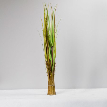 Sztuczna trawa roślina z opaską do salonu Bundle 3 90 cm I TR-BUN3-090-I