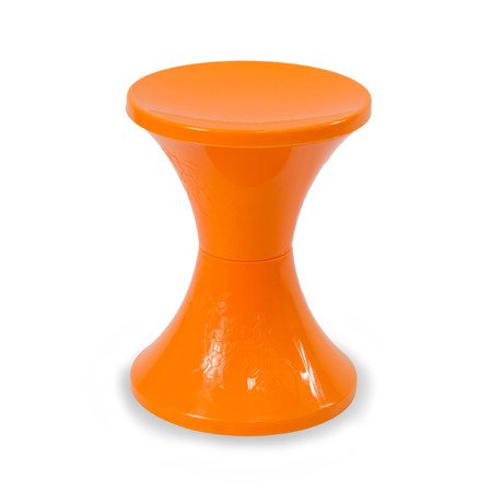 Taboret dziecięcy krzesełko dla dziecka plastikowe pomarańczowy UC824013-02