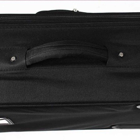 Walizki do przewożenia bagażu w samolocie duża mała średnia czarna PVC-01 komplet 19/23/27 - czarne WK01B