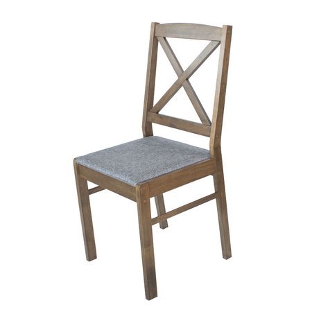 Zestaw kuchenny stół + 4 krzesła do jadalni kuchni nowoczesny drewniany X040 120x75 cm